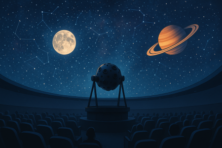  	     Mobilne Planetarium – lekcja pt” Idealna planetka” - 03.10.2025
