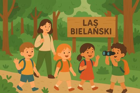 Wycieczka do Lasu Bielańskiego na lekcje pt.” Dzik jest dziki” - 21.11.2025