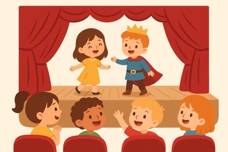 Teatrzyk w przedszkolu 13.03.2026 r.