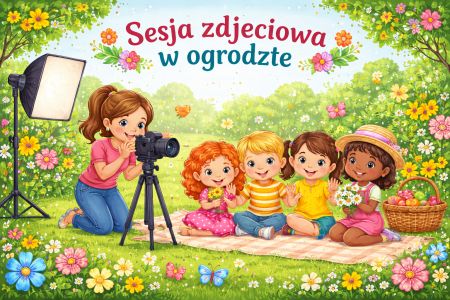 Sesja zdjęciowa w ogrodzie – z djęcia koleżeńskie - 24.04.2026 r.