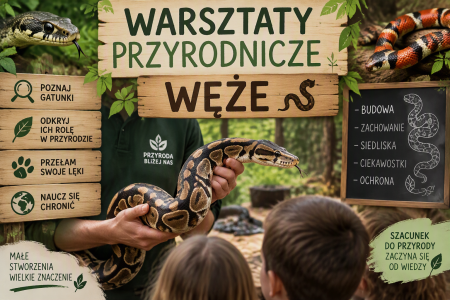 Warsztaty przyrodnicze ze zwierzętami - 14.10.2026